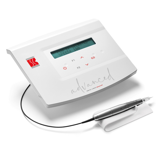 Image of the permanent make up device Swiss Liner Advanced with a Classic handpiece
