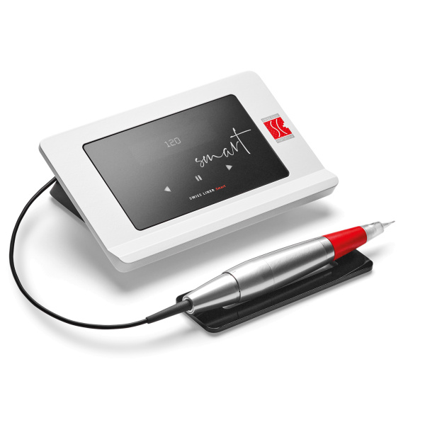 Image of the permanent make up device Swiss Liner Smart with a Genius handpiece
